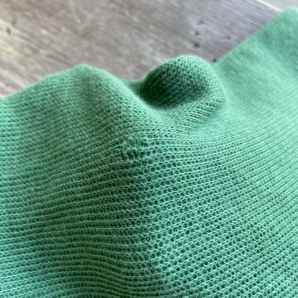 Old Navy Mens Pullover Size Medium Ribbed Knit Green Long Sleeves Solid NEW - Picture 5 of 9